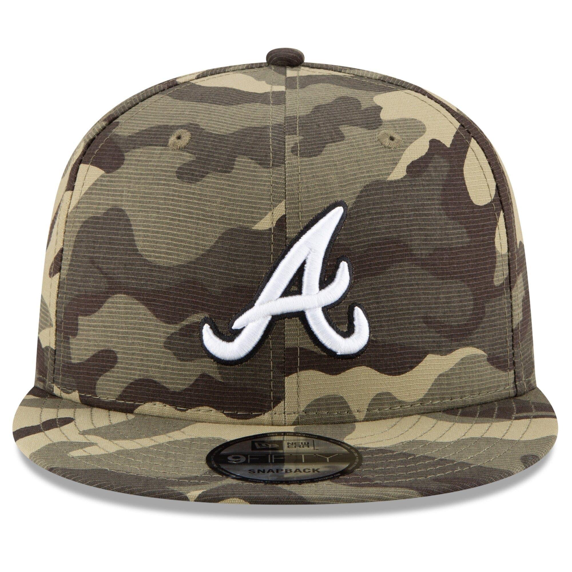 New Era Caps Atlanta Braves New Era MLB 2021 Armed Forces 9FIFTY Snapback Hat - Camo
