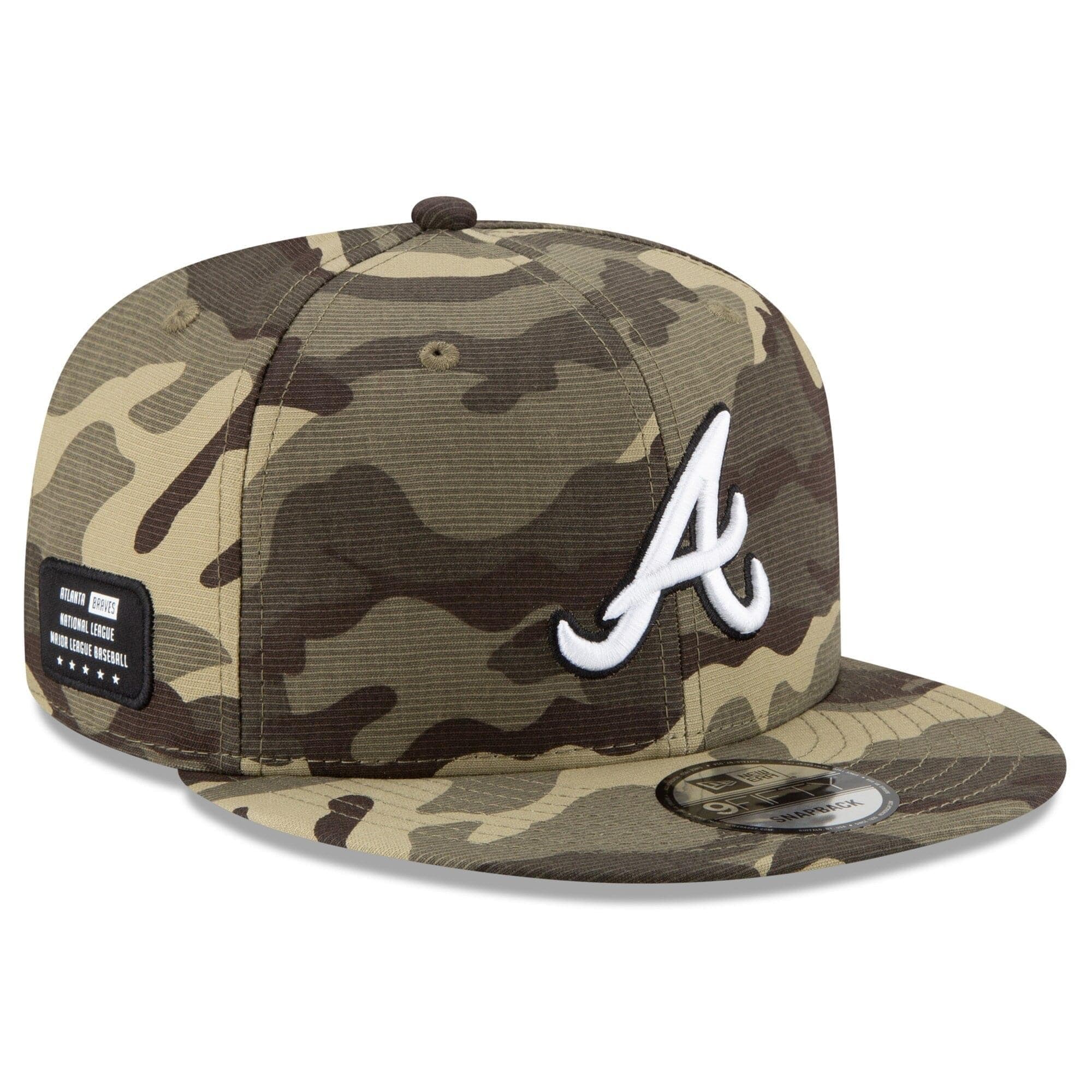 New Era Caps Atlanta Braves New Era MLB 2021 Armed Forces 9FIFTY Snapback Hat - Camo