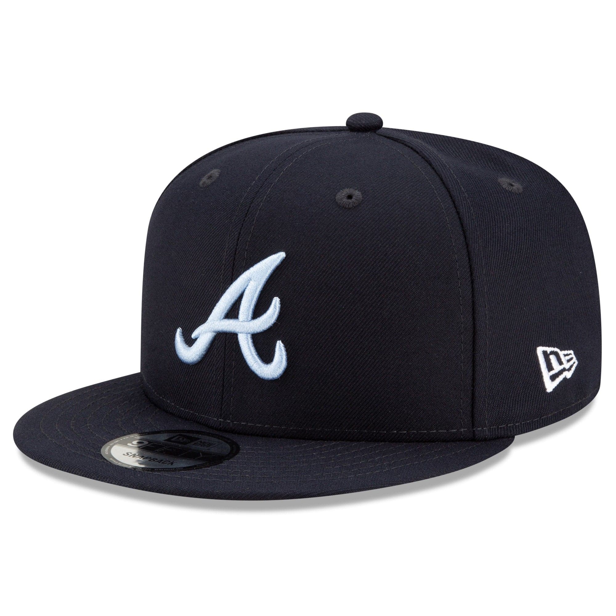 New Era Caps Atlanta Braves New Era MLB 2021 Fathers Day 9FIFTY Snapback Hat - Navy