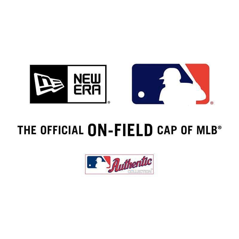 New Era Caps Atlanta Braves New Era MLB AC On-Field Road Low Profile 59FIFTY Fitted Hat - Navy