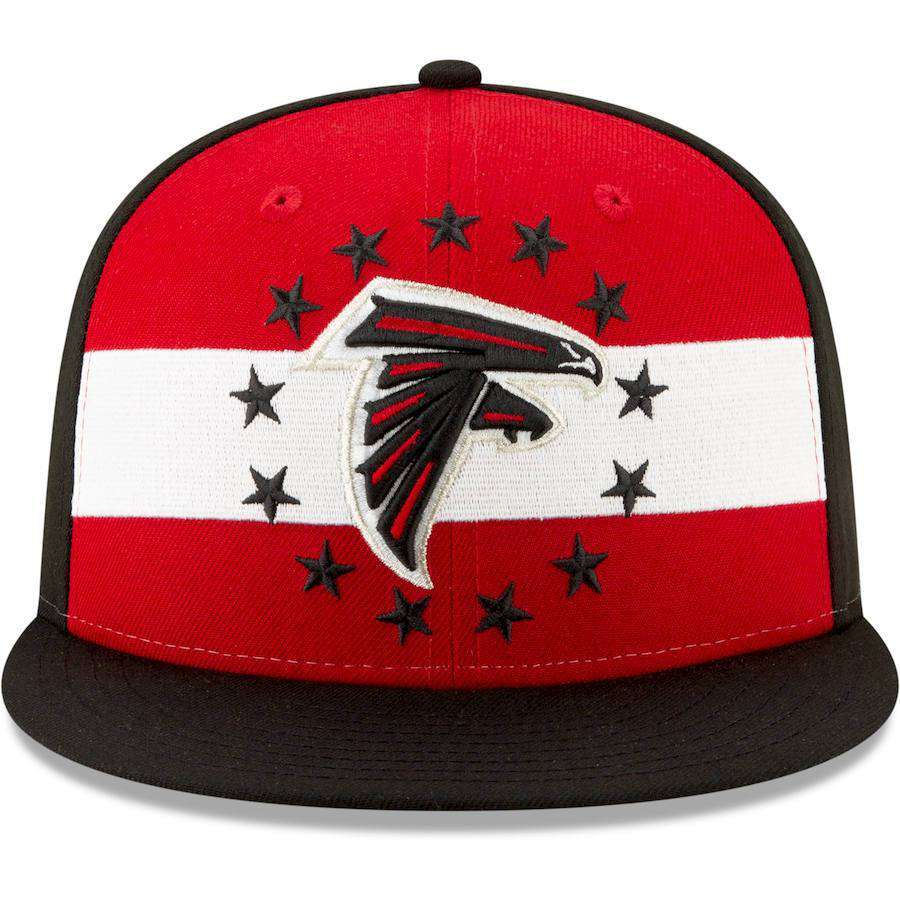 New Era Caps Atlanta Falcons New Era 2019 NFL Draft 9FIFTY Snapback Hat – Black