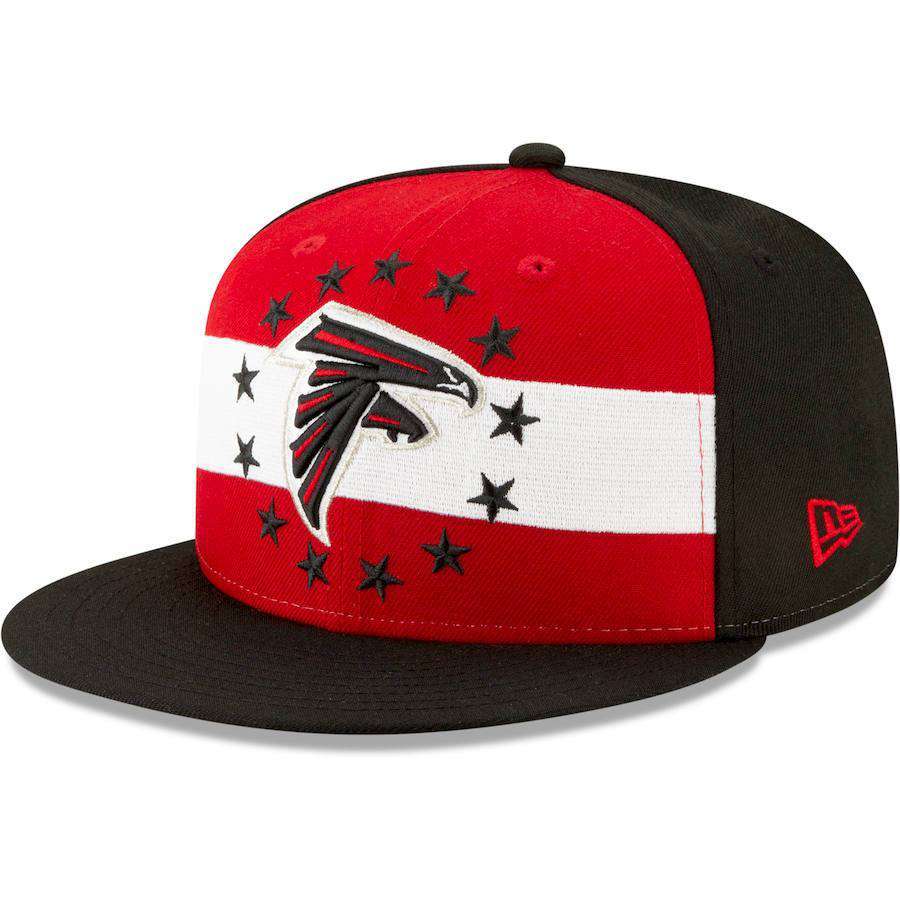New Era Caps Atlanta Falcons New Era 2019 NFL Draft 9FIFTY Snapback Hat – Black