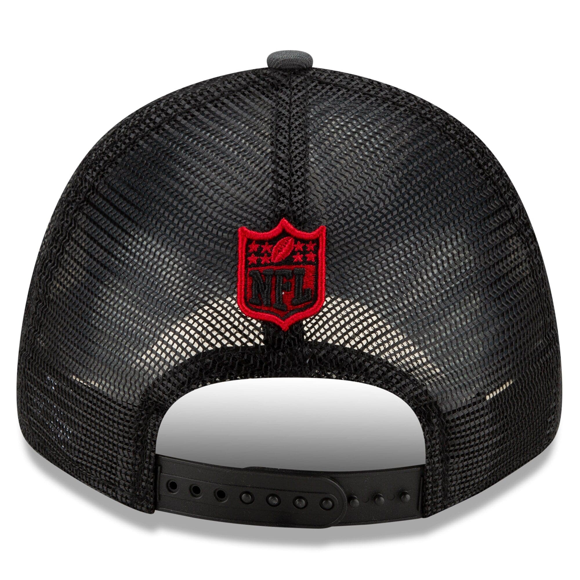 New Era Caps Atlanta Falcons New Era 2021 NFL Draft 9FORTY Snapback Curve Hat - Graphite