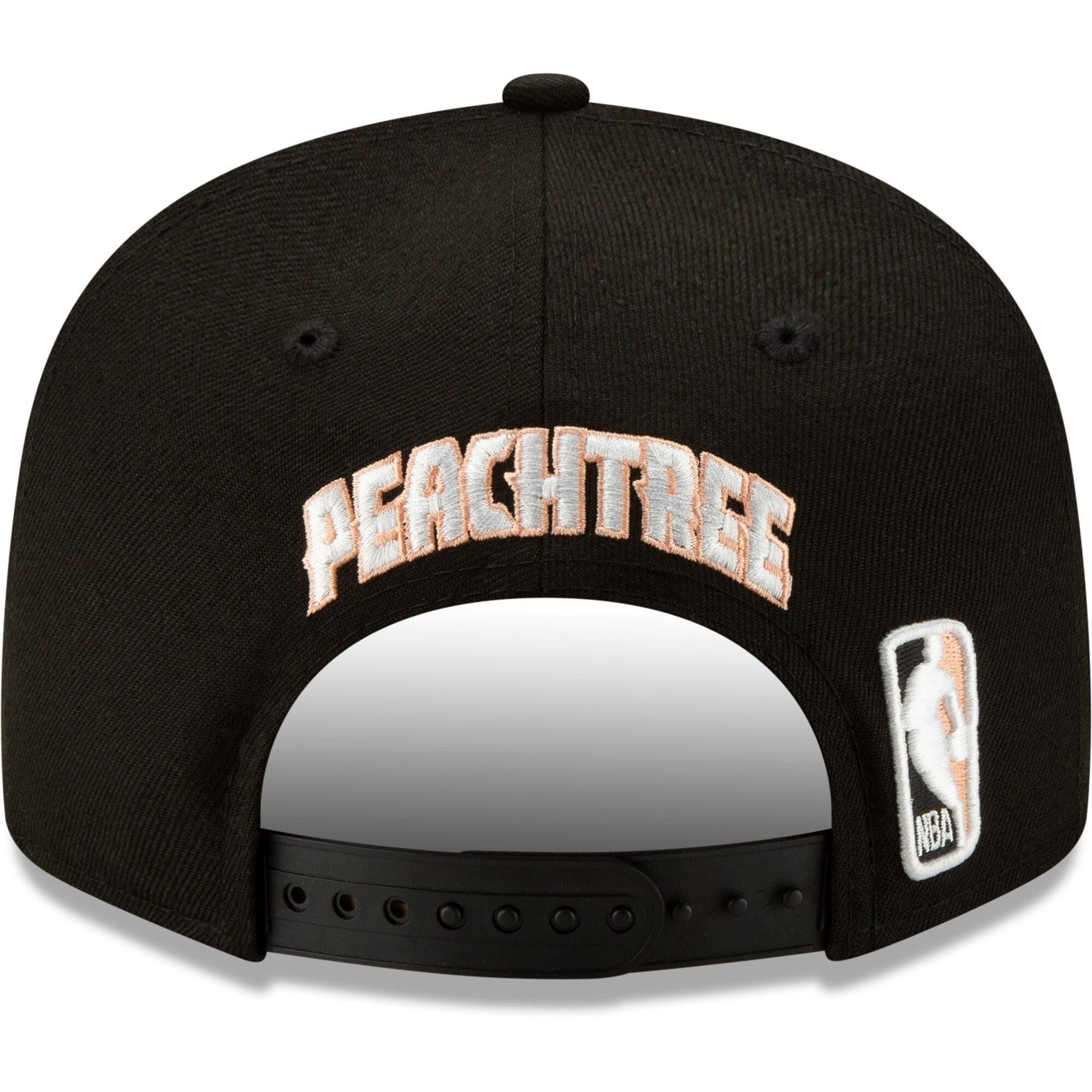 New Era Caps Atlanta Hawks New Era NBA 2019 City Series 9FIFTY Snapback Hat - Black