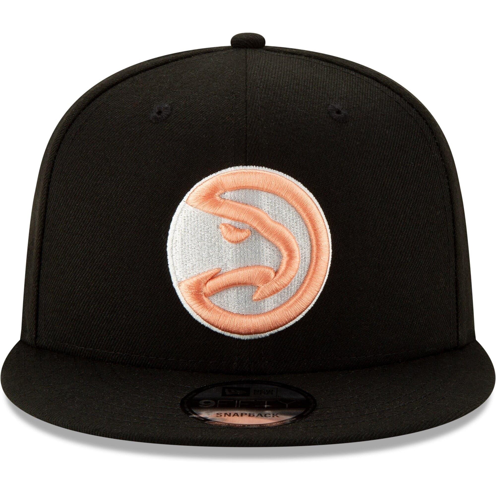 New Era Caps Atlanta Hawks New Era NBA 2019 City Series 9FIFTY Snapback Hat - Black