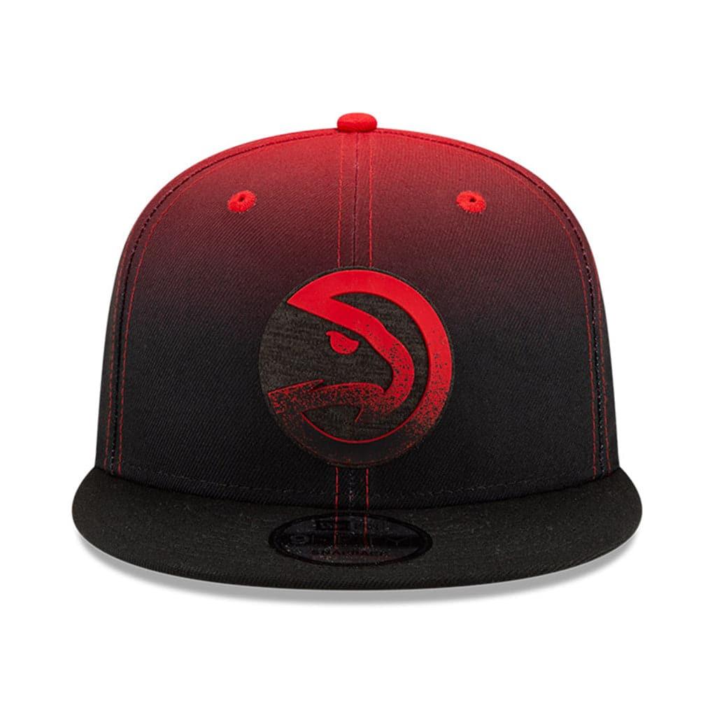 New Era Caps Atlanta Hawks New Era NBA 2021 Back Half 9FIFTY Snapback Hat - Red