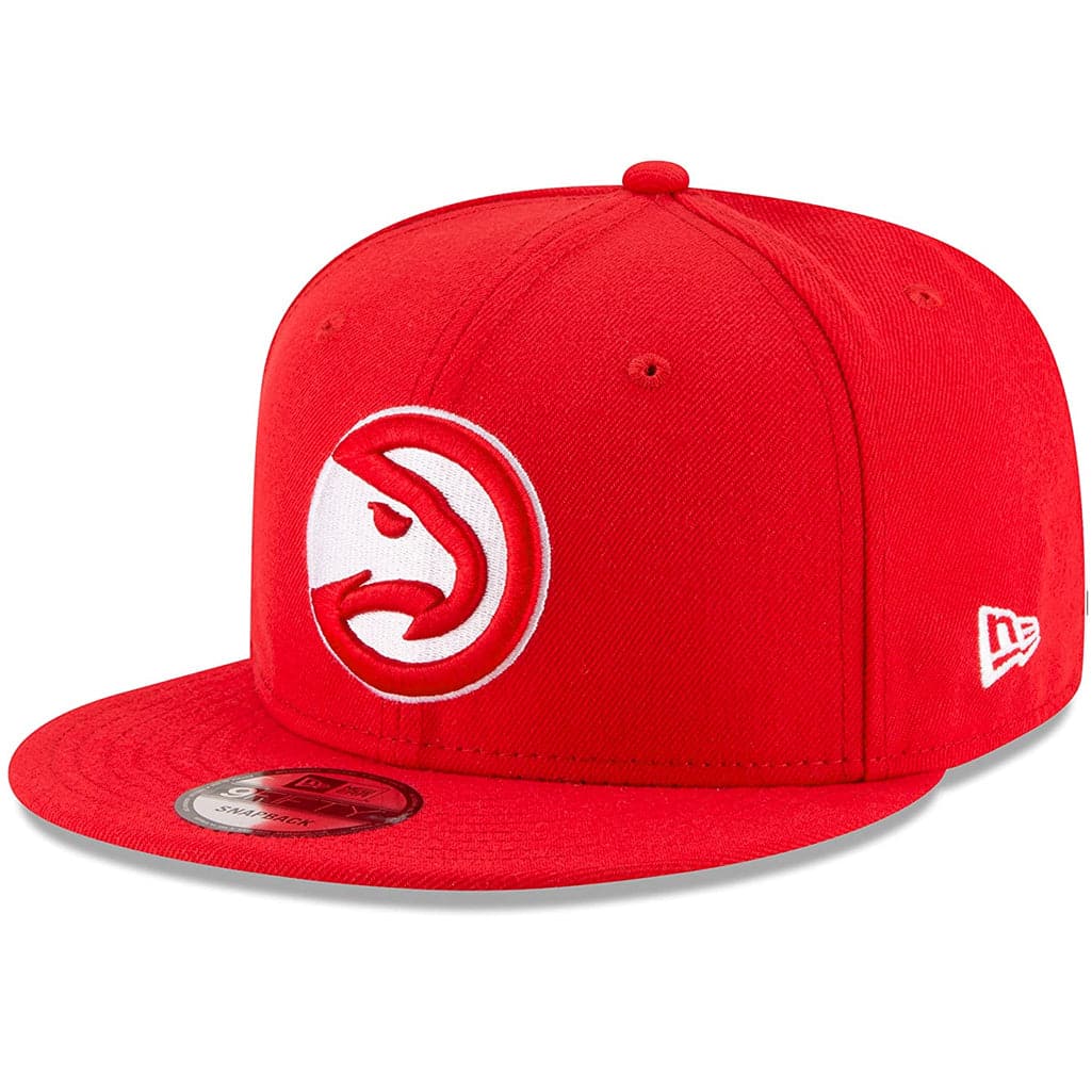 New Era Caps Atlanta Hawks New Era NBA Team 9FIFTY Snapback Hat - Red
