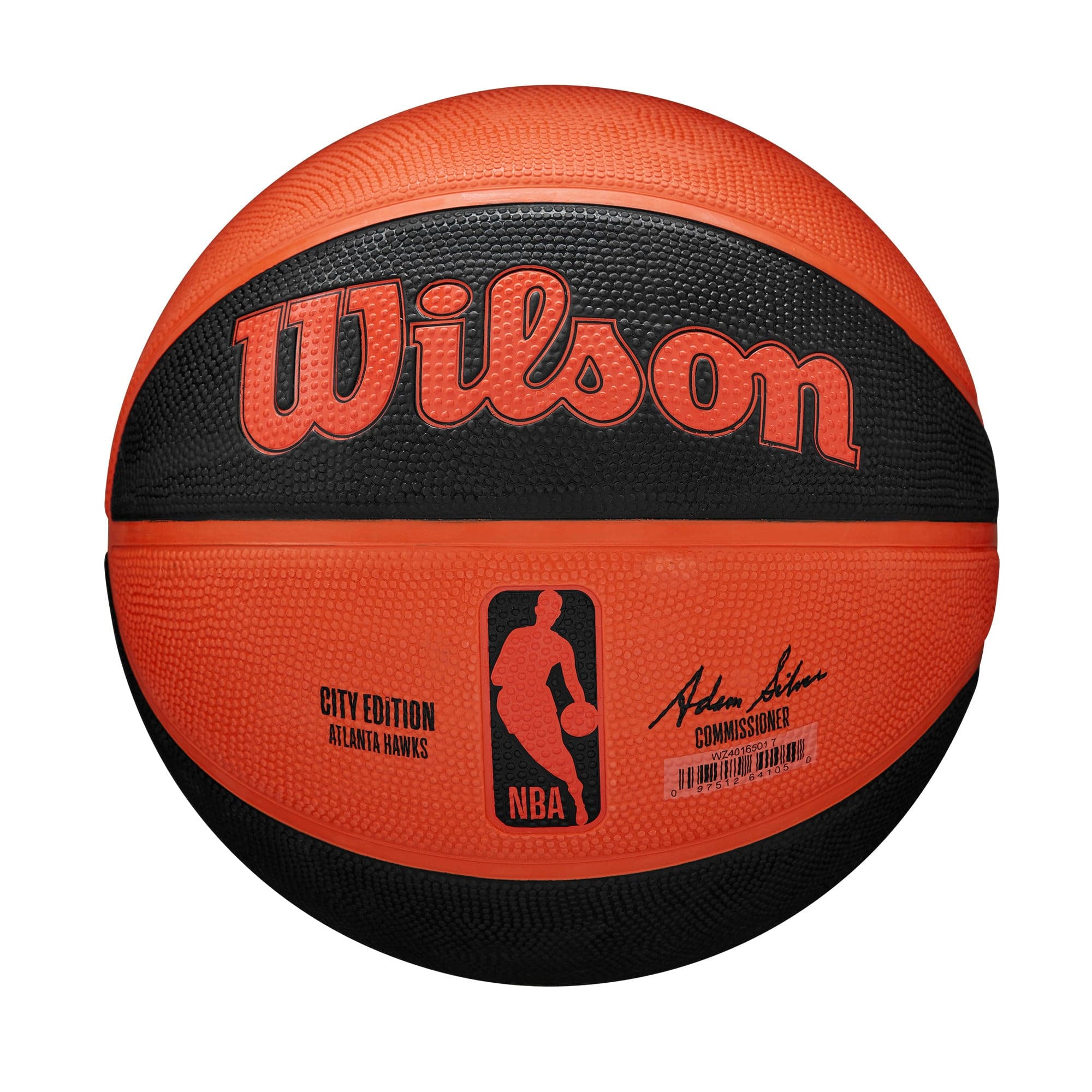 Wilson Sporting Goods Balls Atlanta Hawks Wilson NBA 22-23 City Edition All Surface Basketball Ball