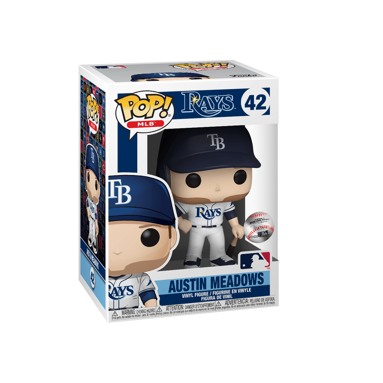 Funko Figures Austin Meadows Tampa Bay Rays MLB Funko Pop Vinyl 3.75" Figure