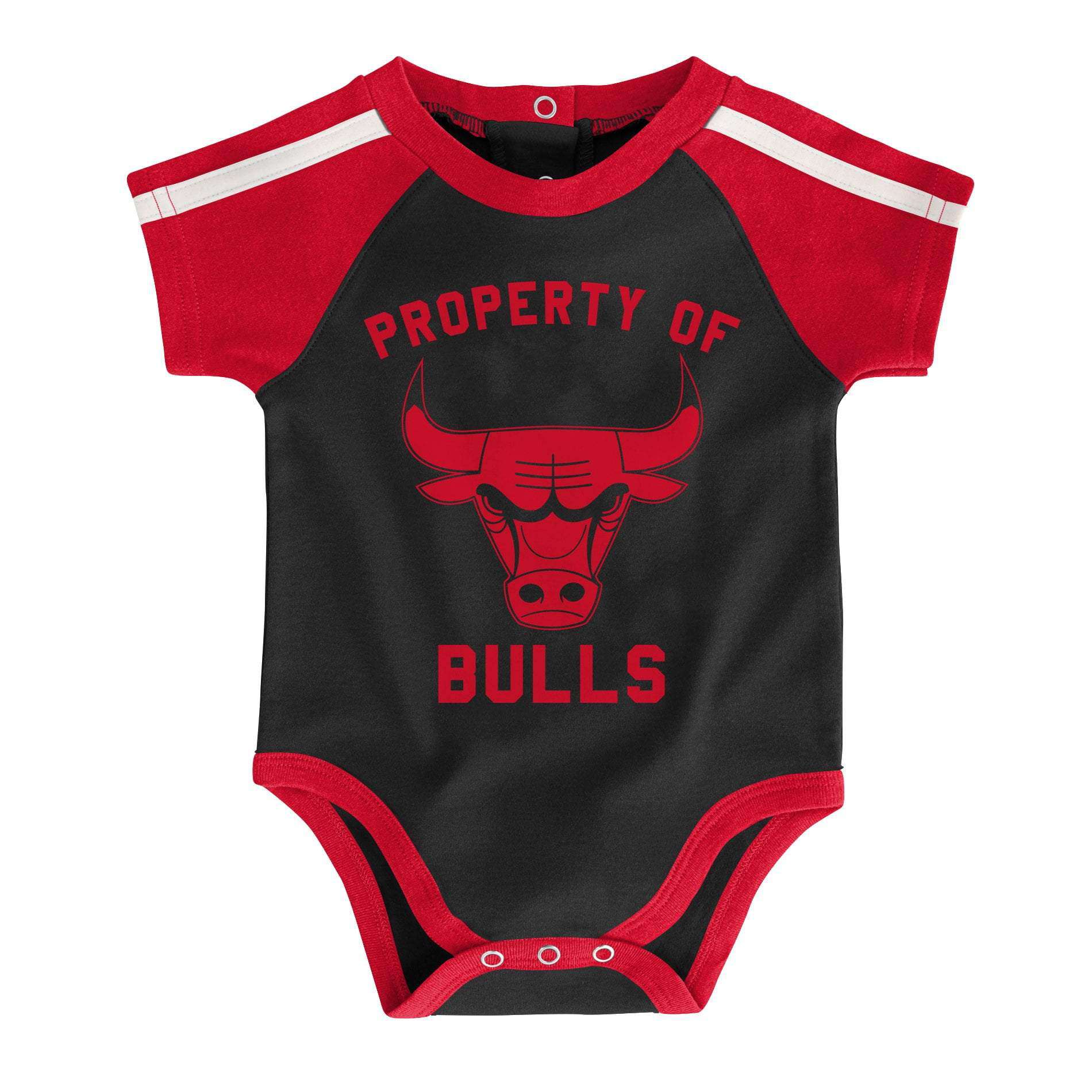 Infants Chicago Bulls Outerstuff NBA Rebound Creeper Bib & Bootie Set - Red