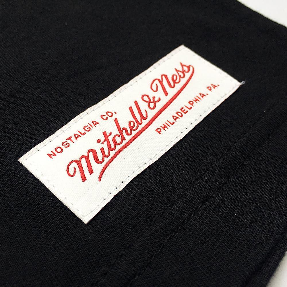Toronto Raptors Mitchell & Ness NBA Arch Wordmark T-Shirt - Black