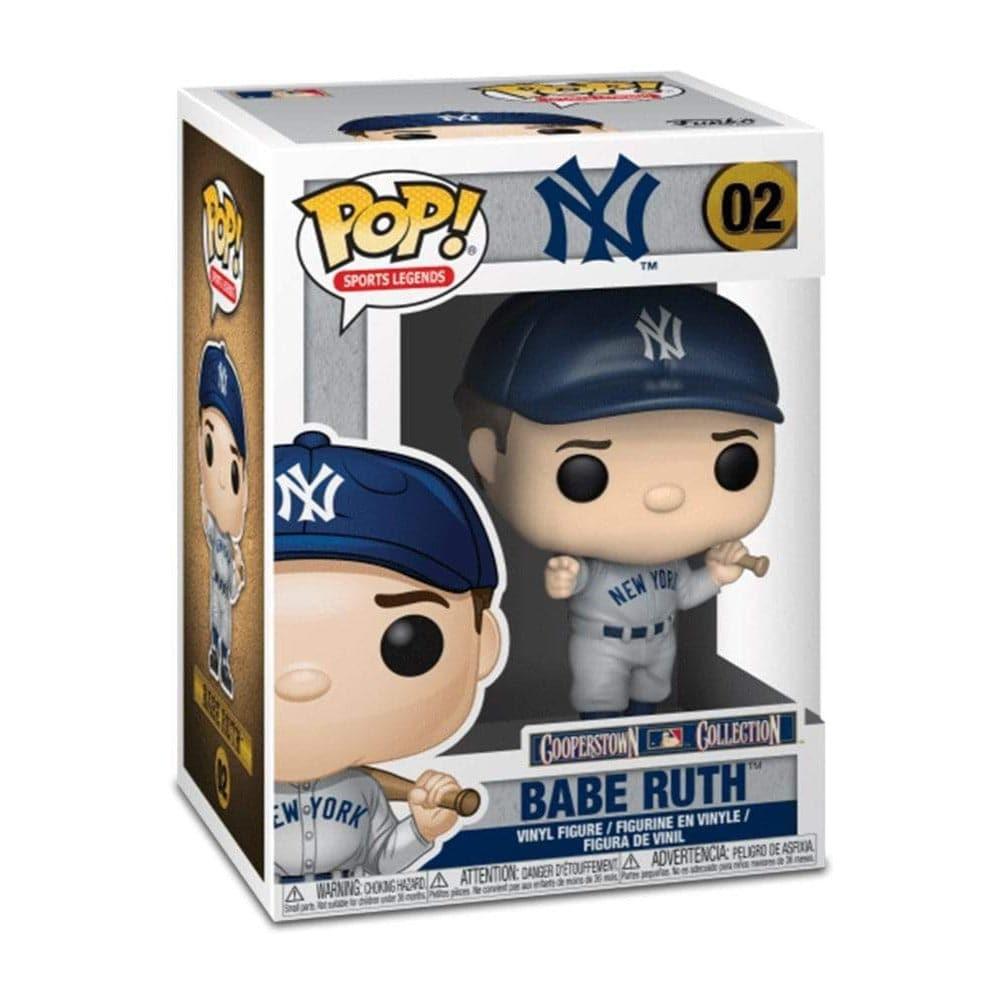 Funko Figures Babe Ruth New York Yankees MLB Funko Pop 02 Figure  - Grey