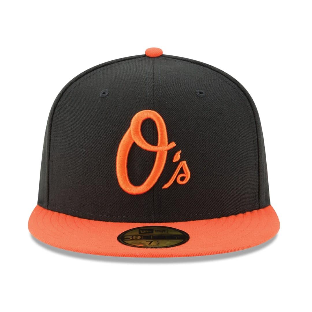 New Era Caps Baltimore Orioles New Era MLB AC On-Field Alt 59FIFTY Fitted Hat - Black