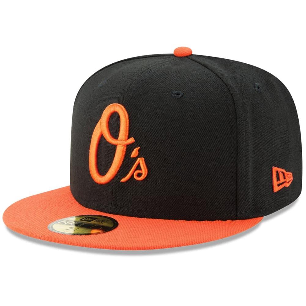 New Era Caps Baltimore Orioles New Era MLB AC On-Field Alt 59FIFTY Fitted Hat - Black