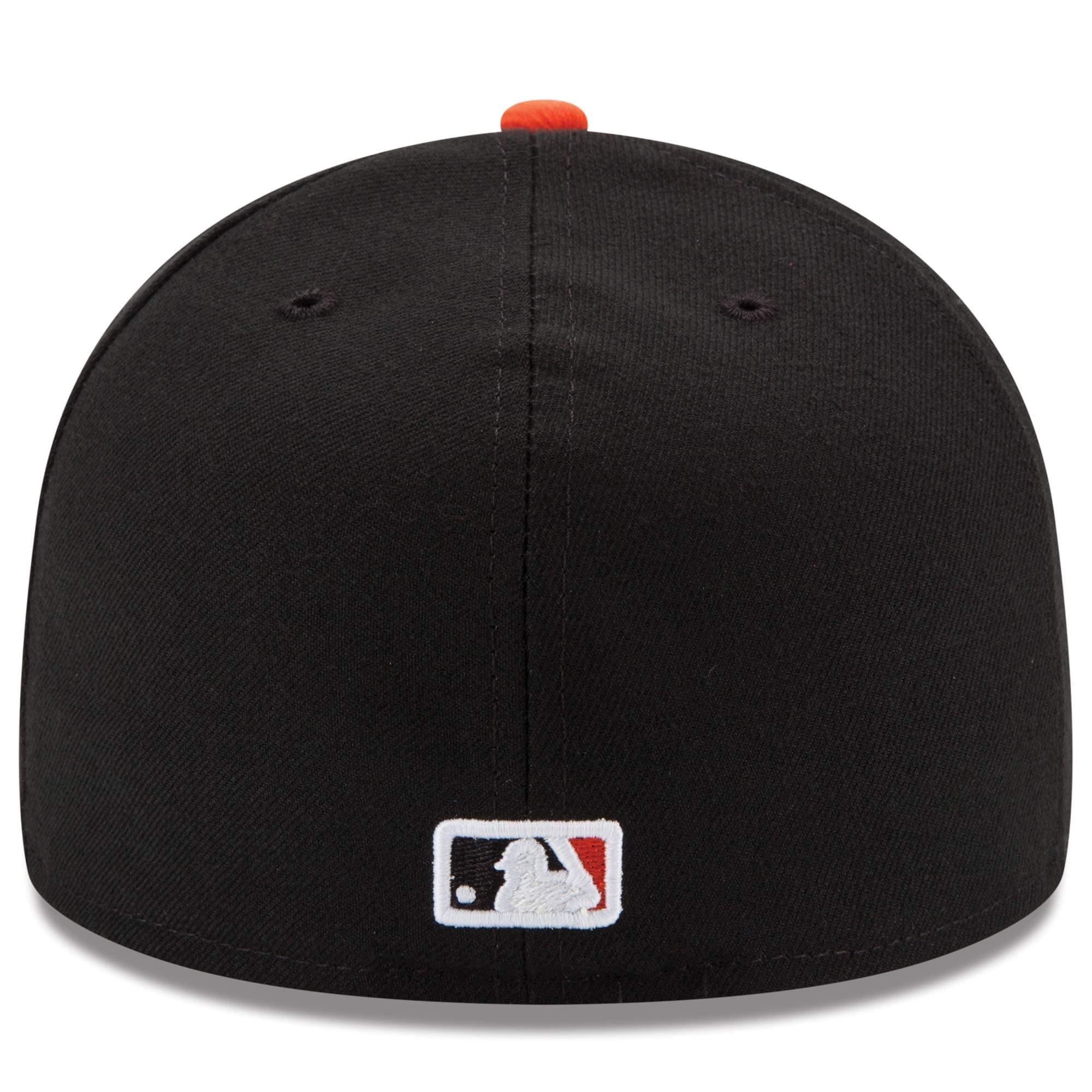 New Era Caps Baltimore Orioles New Era MLB AC On-Field Road 59FIFTY Fitted Hat - Black
