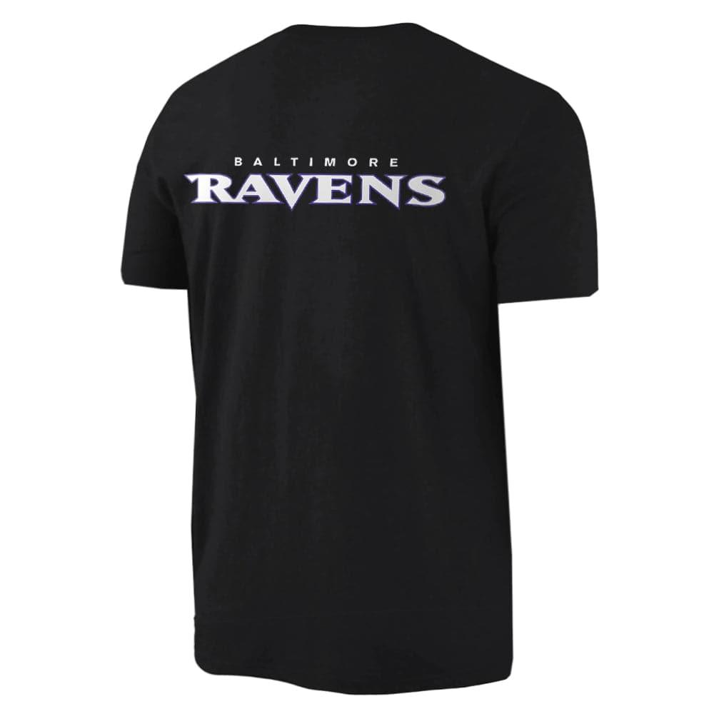 Majestic Athletic T-Shirts Baltimore Ravens Majestic NFL Gamily T-Shirt - Black