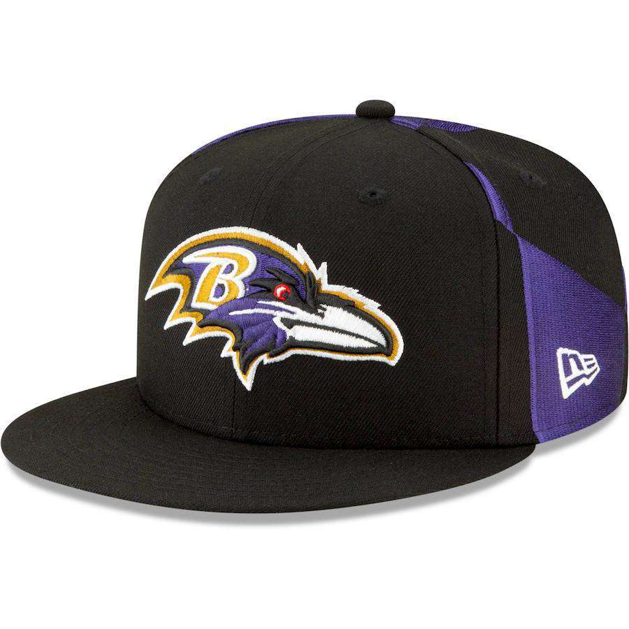 New Era Caps Baltimore Ravens New Era 2019 NFL Draft 9FIFTY Snapback Hat – Black