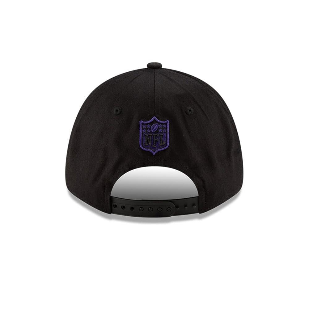New Era Caps Baltimore Ravens New Era NFL 2020 Draft 9FORTY Stretch Snapback Curve Hat - Black