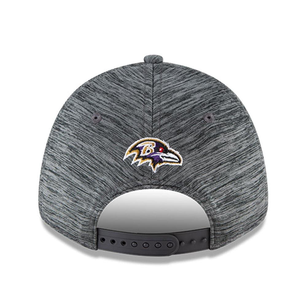 New Era Caps Baltimore Ravens New Era NFL 2020 Summer Sideline 9FORTY Snapback Curve Hat - Heather