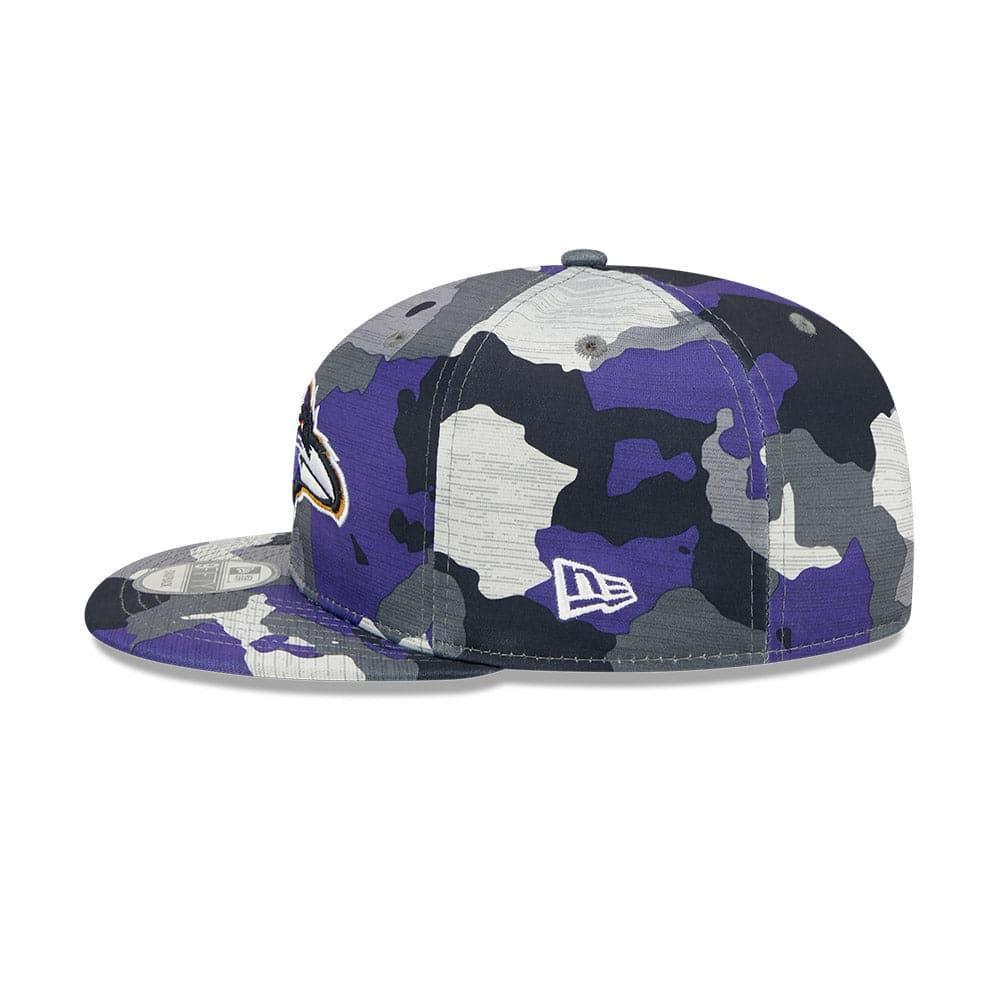 New Era Caps Baltimore Ravens New Era NFL 22 Training Camp 9FIFTY Snapback Hat - Camo