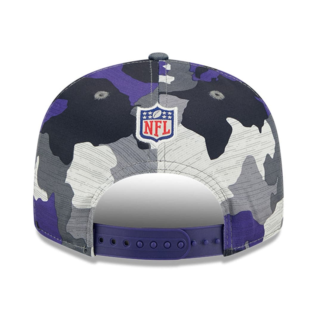New Era Caps Baltimore Ravens New Era NFL 22 Training Camp 9FIFTY Snapback Hat - Camo