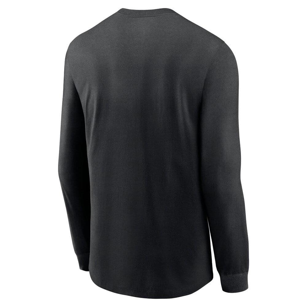 Nike T-Shirts Baltimore Ravens Nike NFL Historic Long Sleeve Tri-Blend T-Shirt - Black