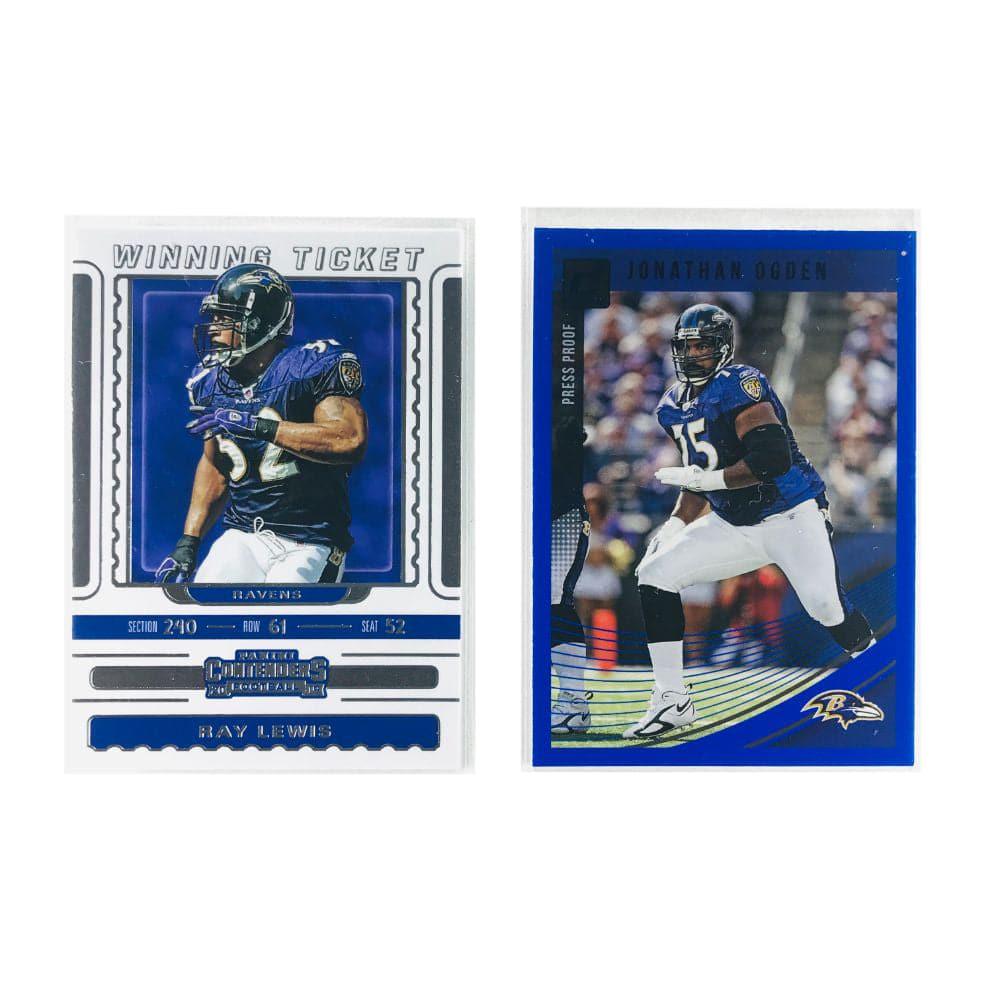 Panini Cards Baltimore Ravens Panini NFL Legends Inserts 2 Trading Card Set