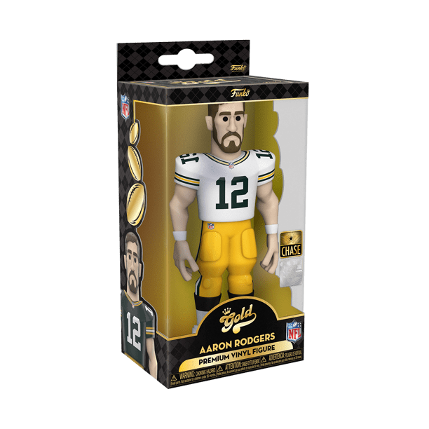 Aaron Rodgers Green Bay Packers Funko NFL 5" Vinyl Gold Figure