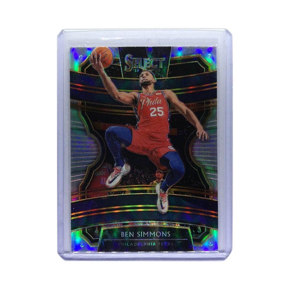 Panini Cards Ben Simmons Philadelphia 76ers 2019-20 Panini Select NBA Prizm Concourse Card