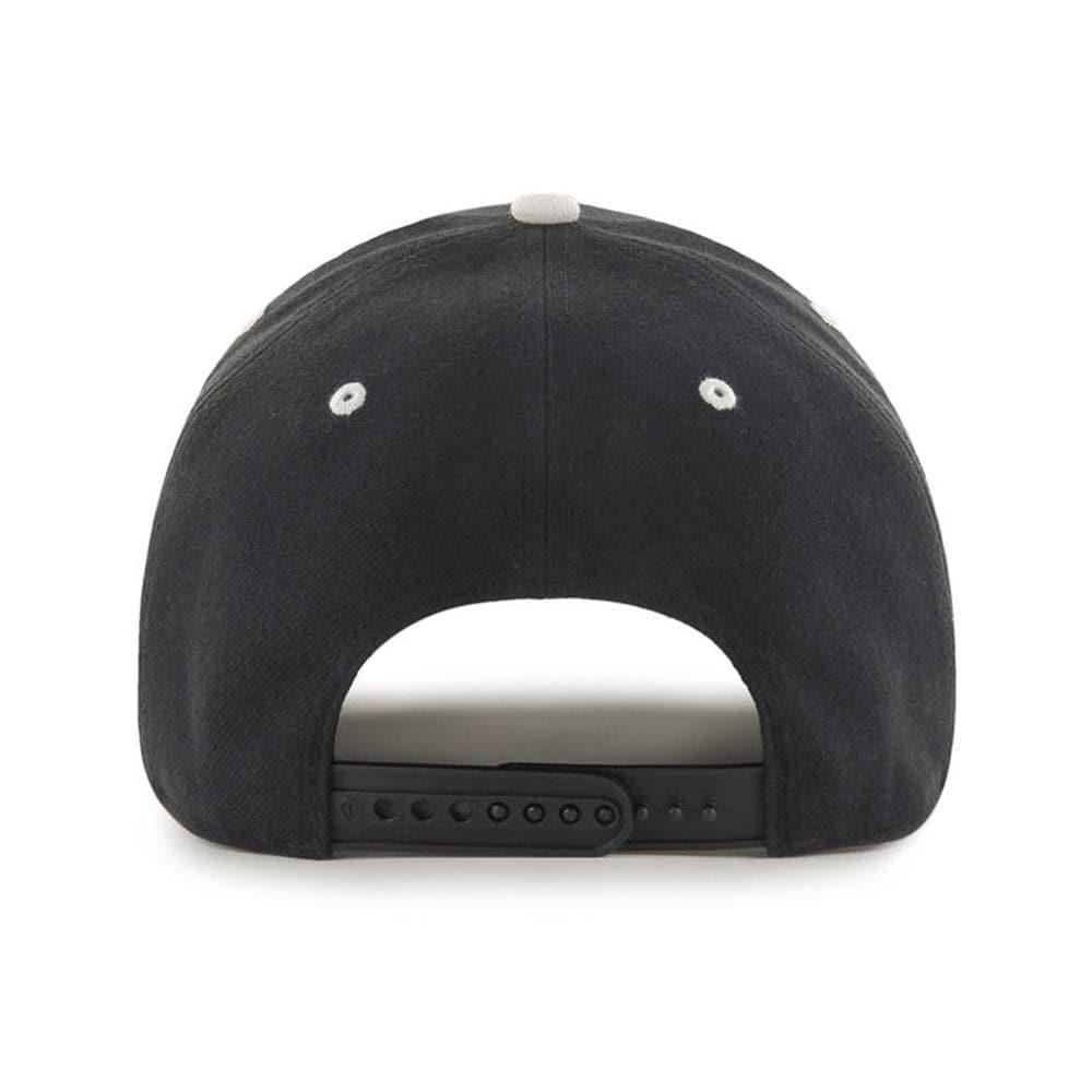47 Brand Caps Boston Bruins '47 NHL Grey Pop Audible DB Pre-Curved Snapback Hat - Black