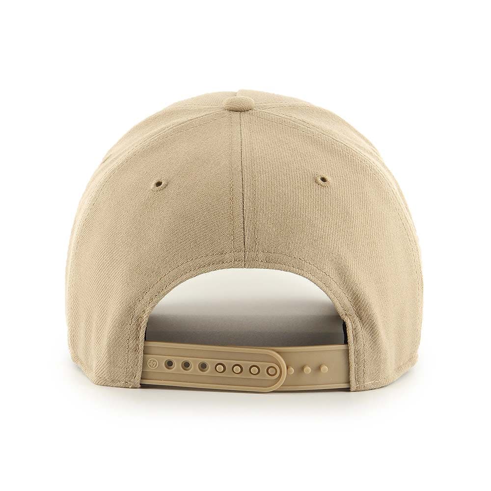 47 Brand Caps Boston Bruins '47 NHL Monochrome MVP DT Snapback Hat - Khaki