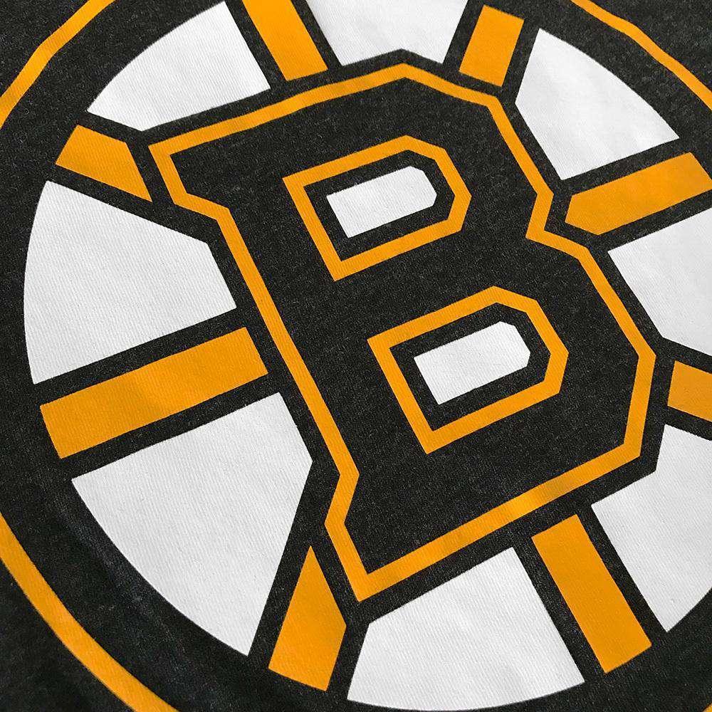 47 Brand T-Shirts Boston Bruins '47 NHL MVP Club T-Shirt - Charcoal Marle