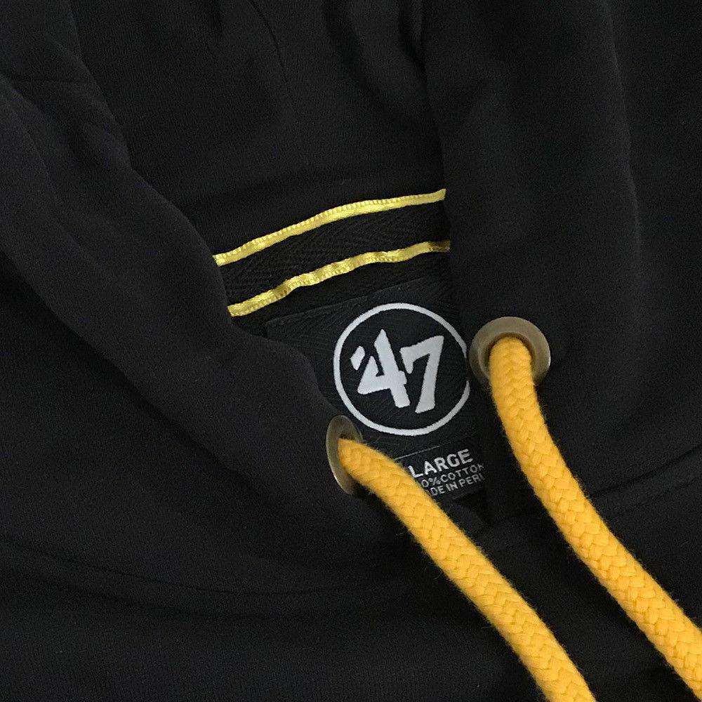 47 Brand Jumpers Boston Bruins '47 NHL Sure Shot Scrimmage Hoodie Jumper - Black