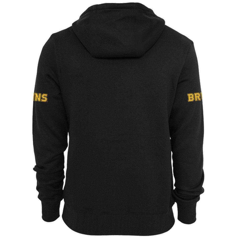 47 Brand Jumpers Boston Bruins '47 NHL Sure Shot Scrimmage Hoodie Jumper - Black