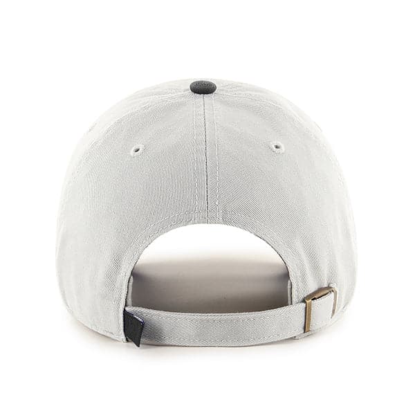 47 Brand Caps Boston Bruins '47 NHL Team 2-Tone Clean Up Strapback Hat - Grey