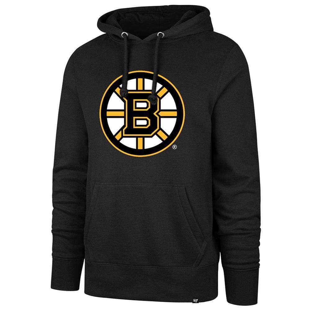47 Brand Jumpers Boston Bruins '47 NHL Team Headline Hoodie Jumper - Black