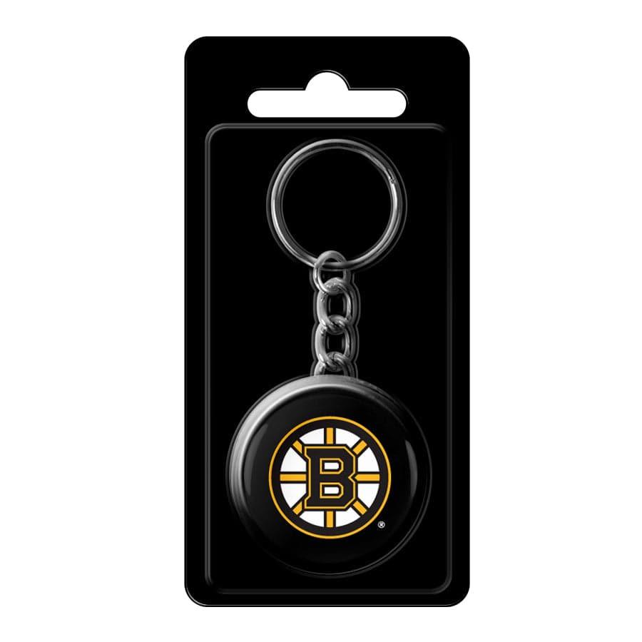Inglasco Accessories Boston Bruins Inglasco NHL 1.5” Mini Puck Plastic Keychain
