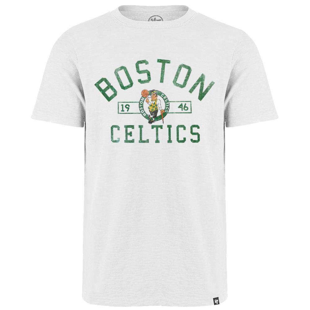 47 Brand T-Shirts Boston Celtics '47 NBA Flanker Club T-Shirt - White