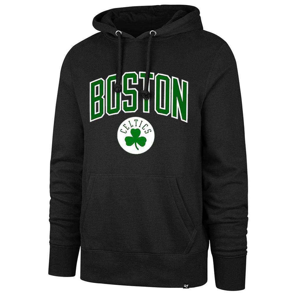 47 Brand Jumpers Boston Celtics '47 NBA Rundown Headline Hoodie Jumper - Black