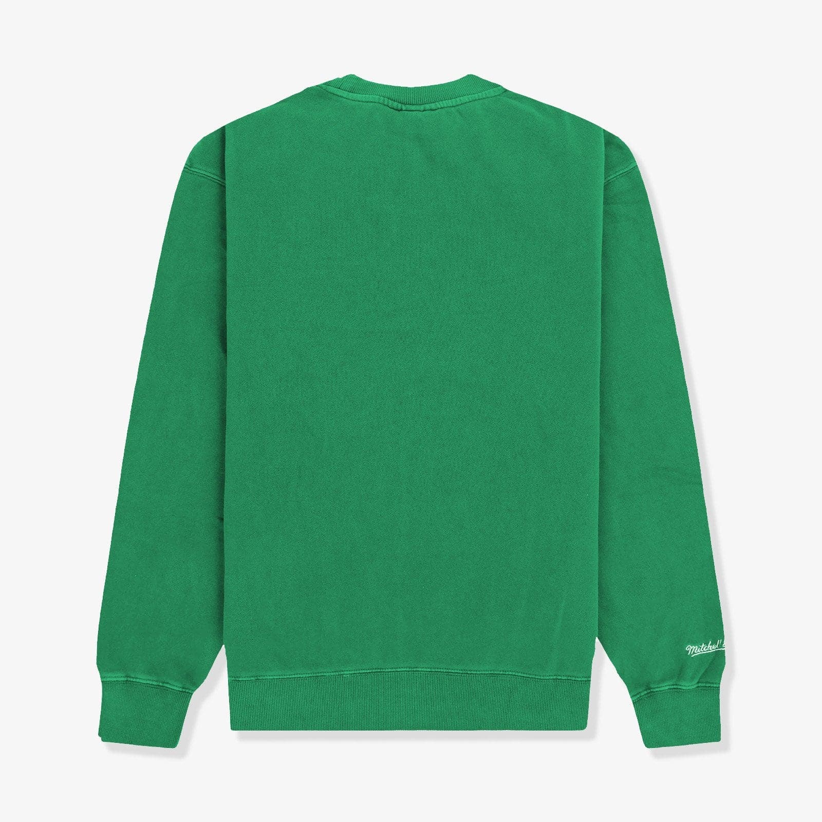 Mitchell And Ness Jumpers Boston Celtics Mitchell & Ness NBA Champs Trophies Crew Jumper - Faded Green