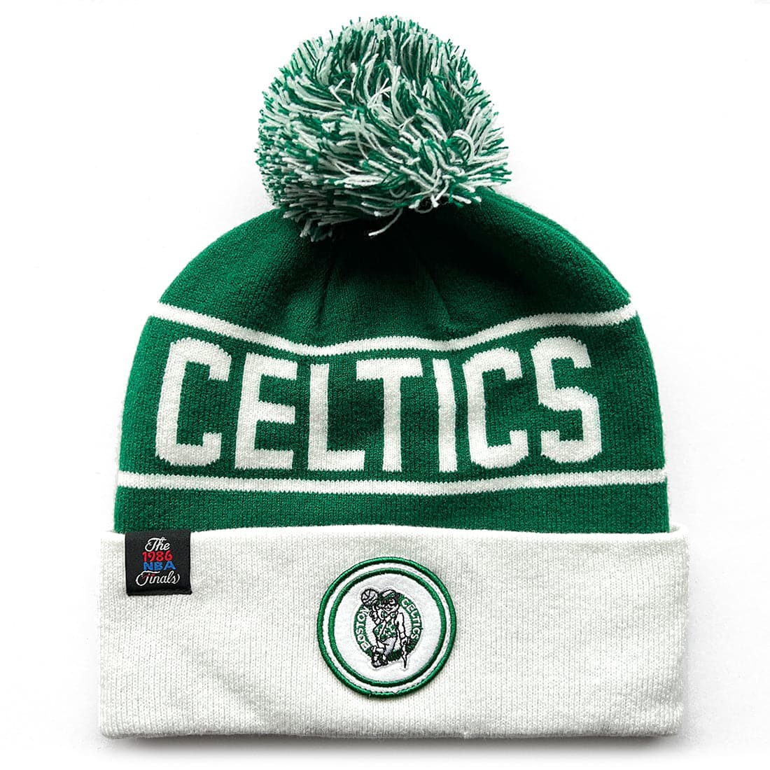 Mitchell And Ness Beanies Boston Celtics Mitchell & Ness NBA HWC Colour Knit Beanie - Green