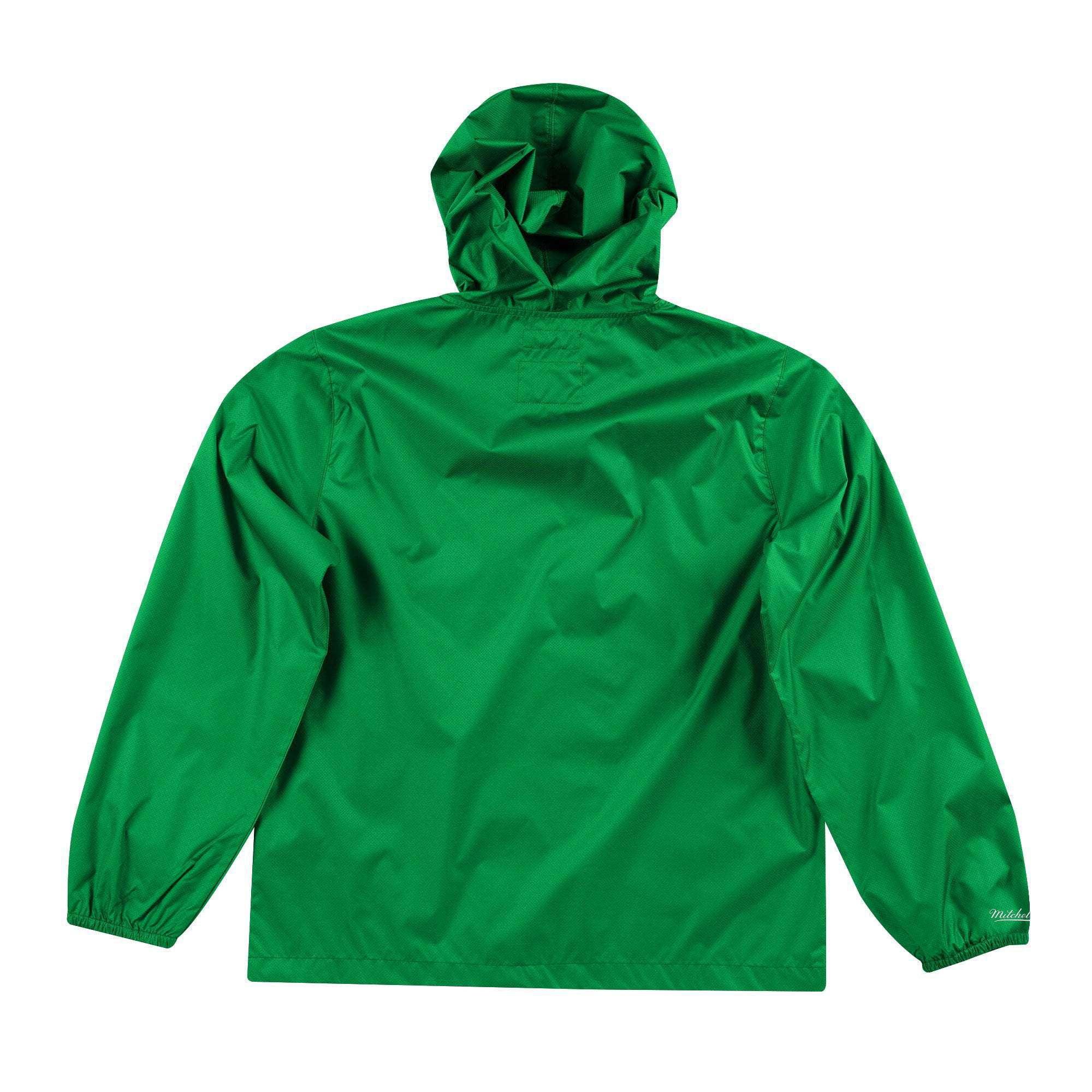 Mitchell And Ness Jackets Boston Celtics Mitchell & Ness NBA Team Captain Windbreaker Jacket - Green