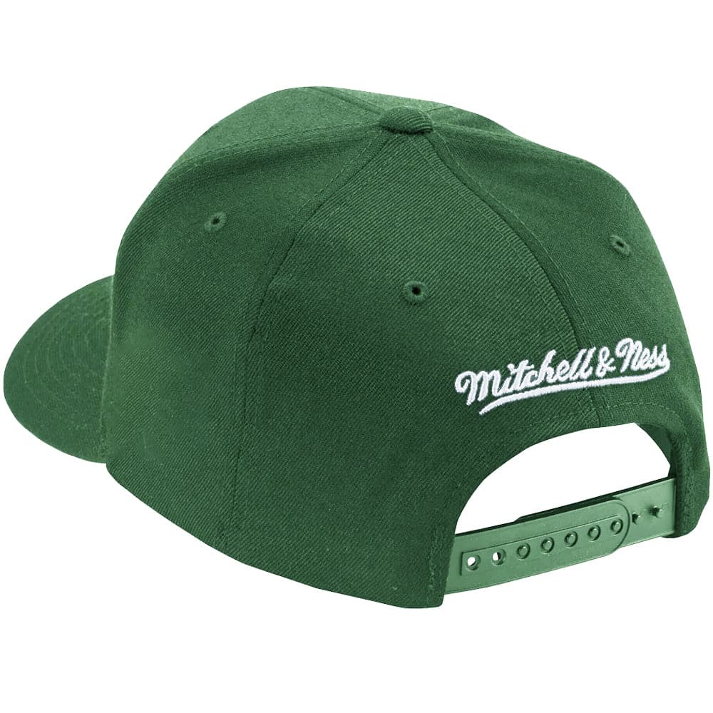Mitchell And Ness Caps Boston Celtics Mitchell & Ness NBA Team Tonal Classic Red Snapback Hat - Green