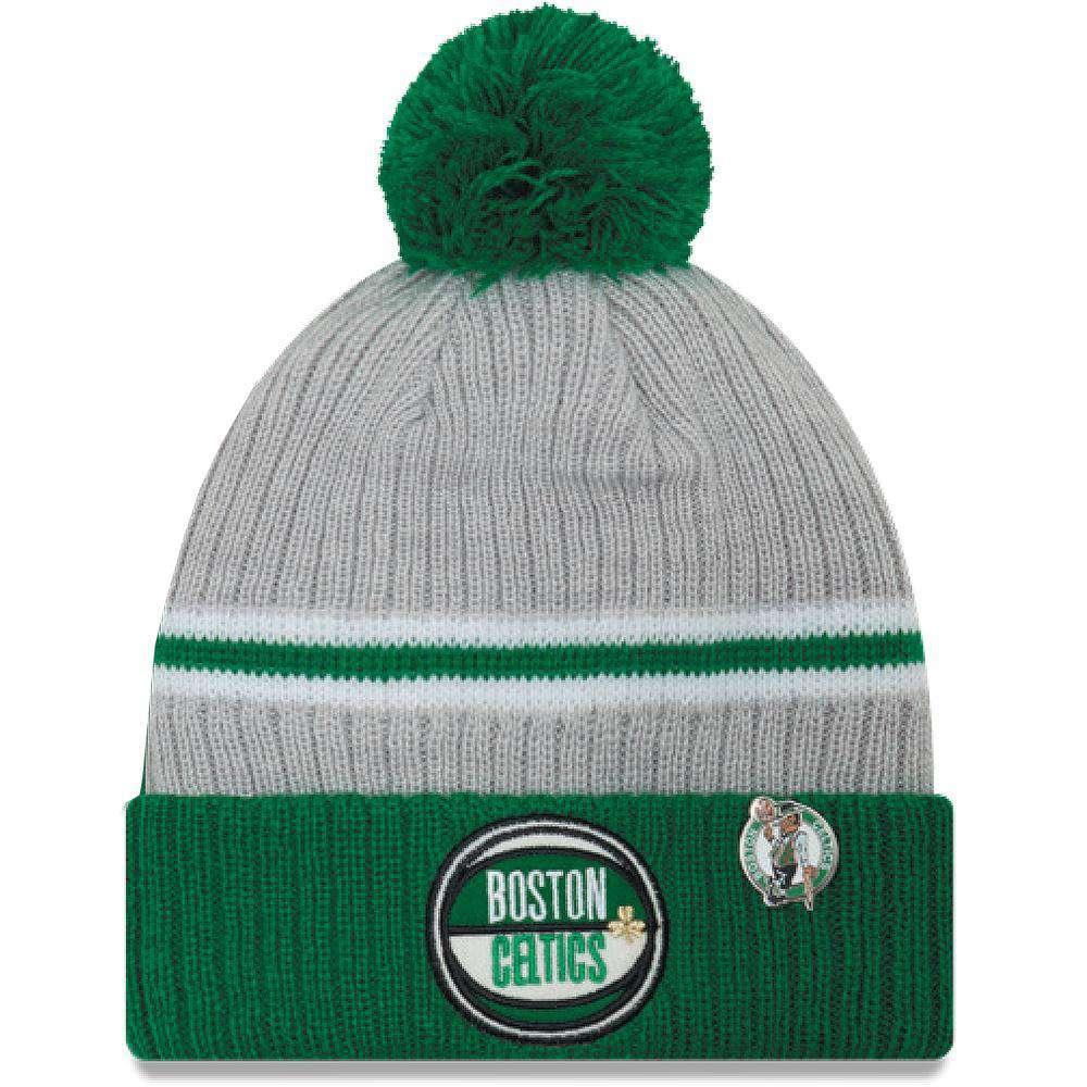 New Era Beanies Boston Celtics New Era 2019 NBA Draft Knit Beanie - Heather
