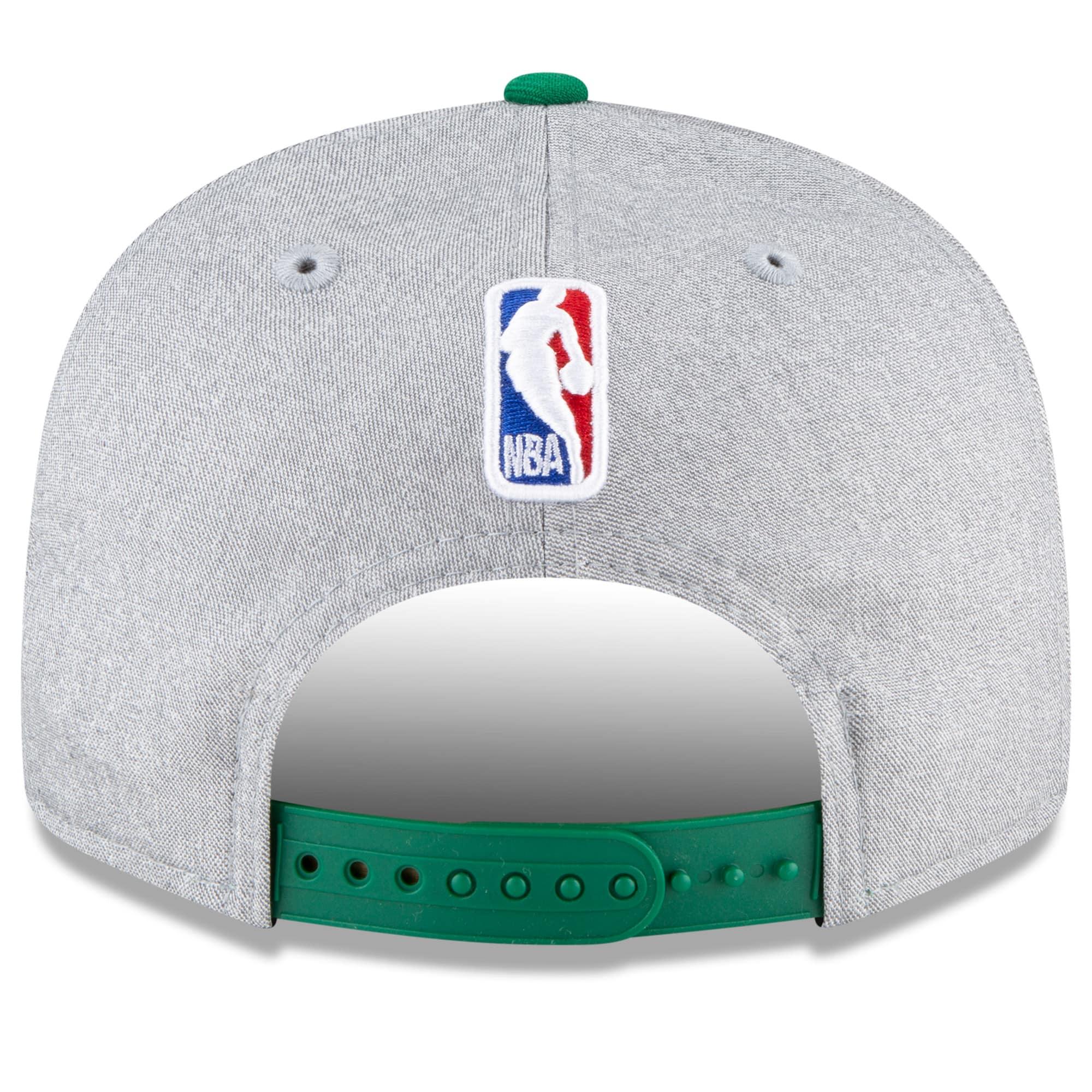 New Era Caps Boston Celtics New Era 2020 NBA Draft 9FIFTY Snapback Hat - Heather Grey