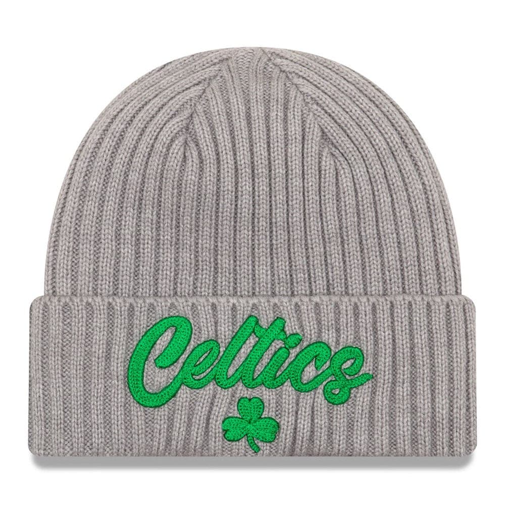New Era Beanies Boston Celtics New Era 2020 NBA Draft Knit Beanie - Heather Grey