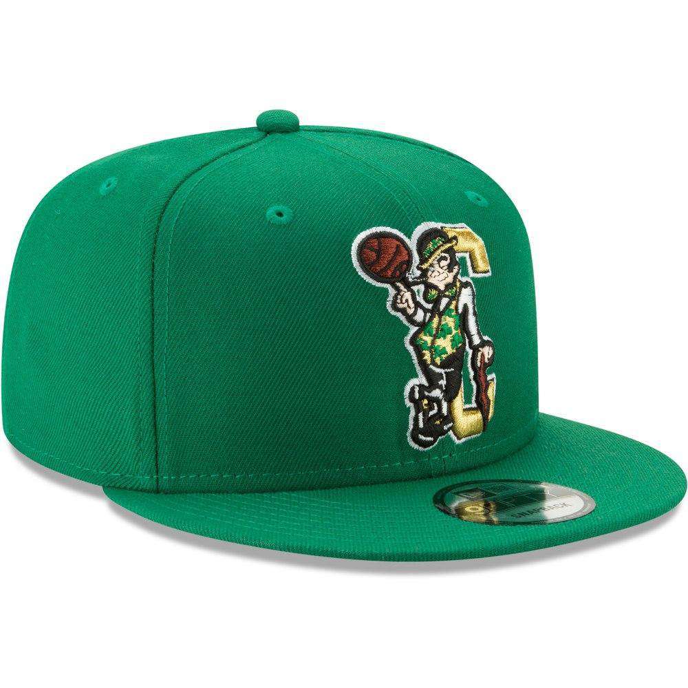 New Era Caps Boston Celtics New Era NBA 2019 Back Half 9FIFTY Snapback Hat – Green
