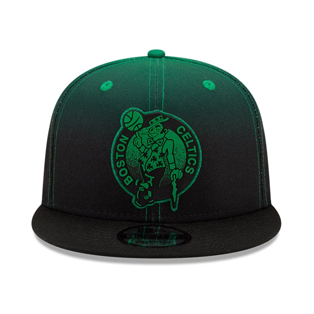 New Era Caps Boston Celtics New Era NBA 2021 Back Half 9FIFTY Snapback Hat - Green