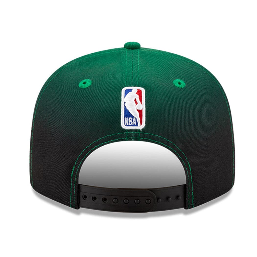 New Era Caps Boston Celtics New Era NBA 2021 Back Half 9FIFTY Snapback Hat - Green