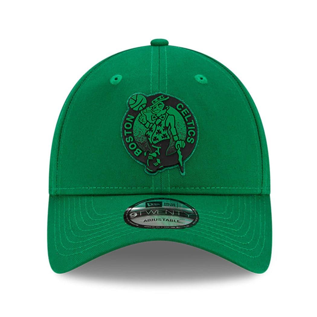 New Era Caps Boston Celtics New Era NBA 2021 Back Half 9TWENTY Curved Hat - Green